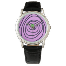 Groene ster werveling horloge