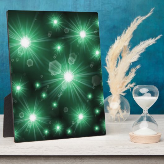 groene sterren fotoplaat (Zijkant)