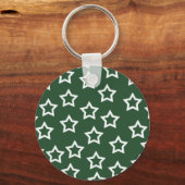 Groene Sterren Keychain (Voorkant)