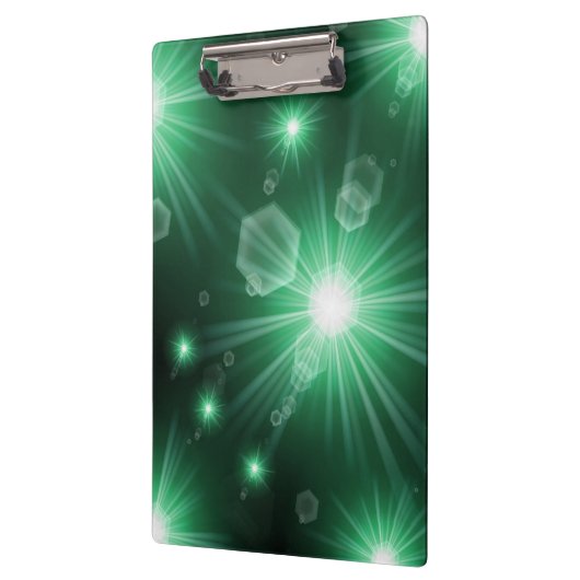 groene sterren klembord (Links)