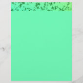 Groene sterren met effen (Voorkant)