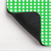 Groene sterren muismat (Hoek)