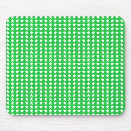 Groene sterren muismat (Voorkant)