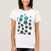 Groene sterren t-shirt (Voorkant)