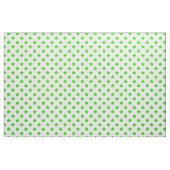 Groene sterren Witte achtergrond textiel Stof (Yard (91,4 cm))