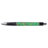 Groene sterrenpatroon pen (Voorkant)