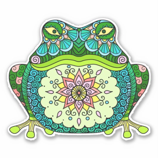 Groene sticker (Voorkant)