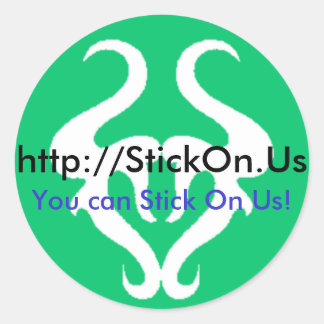 groene Sticker