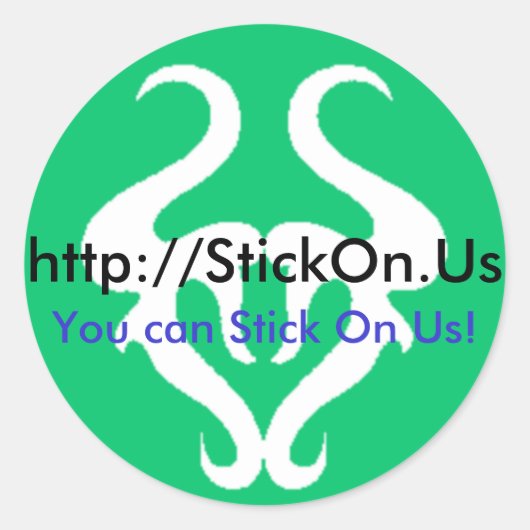 groene Sticker (Voorkant)