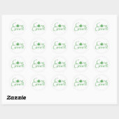 Groene Stickers (Vel)