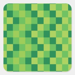 Groene Stickers van het Pixel - Personaliseer met 