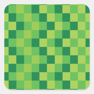 Groene Stickers van het Pixel - Personaliseer met 