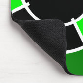 groene stier muismat (Hoek)