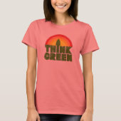 Groene  stijl T-shirt (Voorkant)