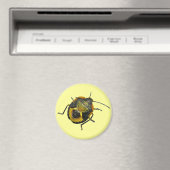 Groene Stink Bug Nymph Coördinerende Punten Magneet (Insitu (Vaatwasser))