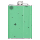 Groene Stip Chaos Heupfles (Achterkant)