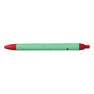 Groene Stip Chaos Zwarte Inkt Pen