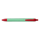 Groene Stip Chaos Zwarte Inkt Pen (Achterkant)