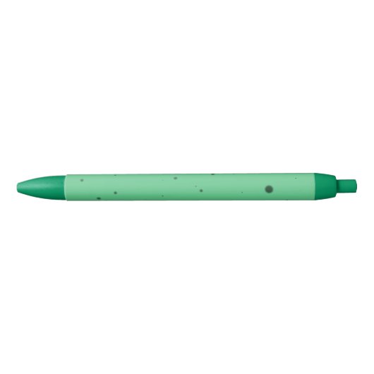 Groene Stip Chaos Zwarte Inkt Pen (Voorkant)