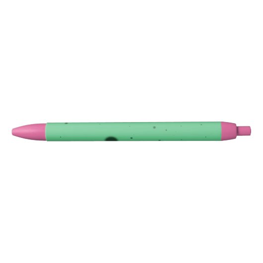 Groene Stip Chaos Zwarte Inkt Pen (Voorkant)