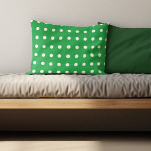 Groene Stippen Accent Kussen