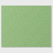 Groene Stippen Cadeaupapier (Vlak)