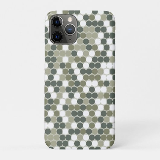 Groene stippen Case-Mate iPhone case (Achterkant)