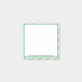 Groene Stippen Docenten Waarderingsgeschenk Post-it® Notes (Voorkant)