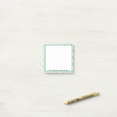 Groene Stippen Docenten Waarderingsgeschenk Post-it® Notes (Op bureau)