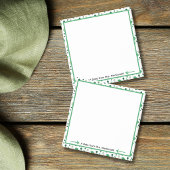 Groene Stippen Docenten Waarderingsgeschenk Post-it® Notes