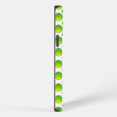 Groene stippen element iPhone hoesje (Rechterkant)