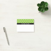 Groene Stippen met Zwarte Strepen Post-it® Notes (Kantoor)