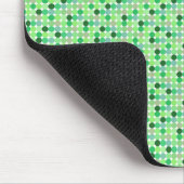 Groene Stippen Muismat (Hoek)