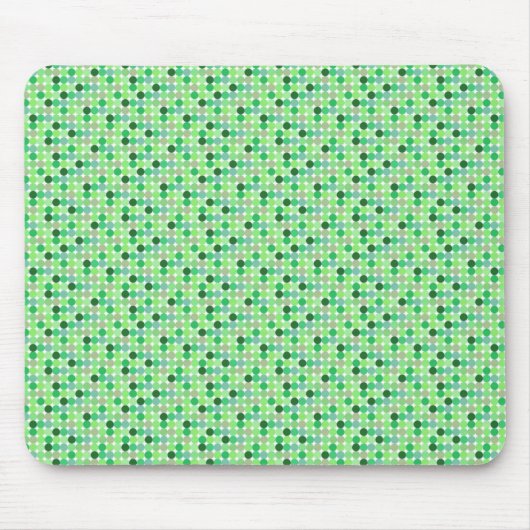 Groene Stippen Muismat (Voorkant)