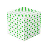 Groene Stippen, Stippenpatroon, Stippen, Gestippel Kubus (Achter hoekig)