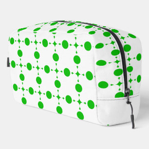 Groene Stippen, Stippenpatroon, Stippen, Gestippel Toilettasje