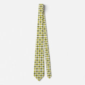Groene Stippen Stropdas (Voorkant)