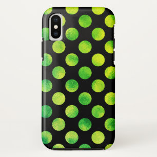 Groene Stippen Vervaaagd Case-Mate iPhone Case