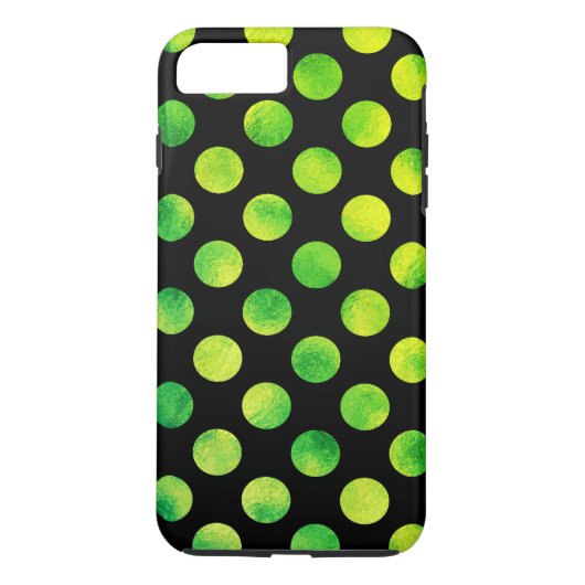 Groene Stippen Vervaaagd Case-Mate iPhone Case (Achterkant)