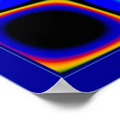 Groene Stippen voor wijnbereiding Poster (Hoek)