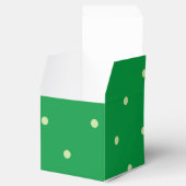 Groene Stippenpatroon BonBon Snoepgoed Bedankdoosjes (Geopend)