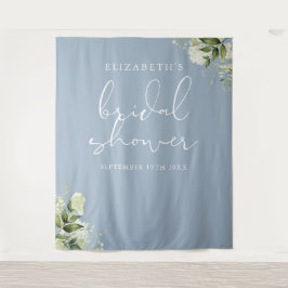 Groene Stof Blauw Bruidsfeest Foto Achtergrond Wandkleed