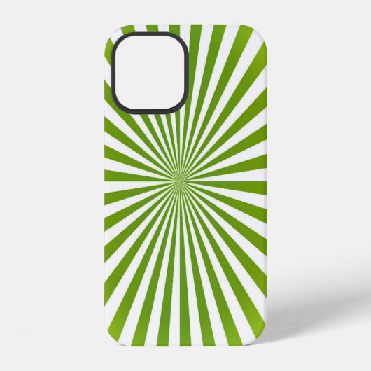 Groene stok iPhone hoesje (Achterkant)