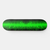 groene straal persoonlijk skateboard (Horizontaal)