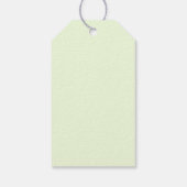 Groene Streep Cocktail Bruidsfeest Cadeaulabel (Achterkant)