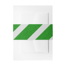 Groene Streep Glitter
