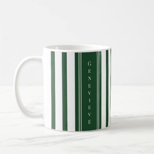 Groene Streep Koffiemok (Links)
