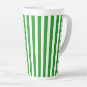 Groene Streep Latte Mok (Rechterhoek)