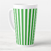 Groene Streep Latte Mok (Linkerhoek)