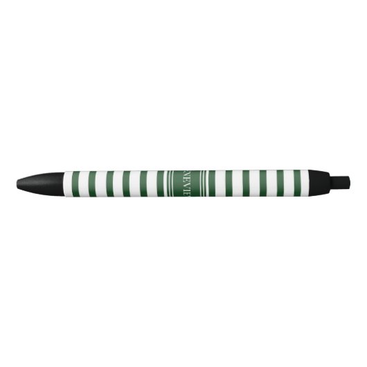 Groene Streep Zwarte Inkt Pen (Voorkant)